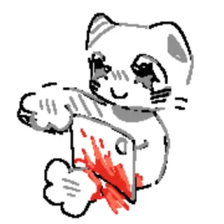 💉 Menhera-chan telegram sticker