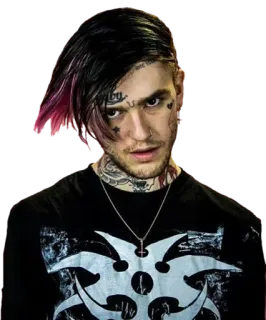 😈 Lil Peep แร็ปเปอร์, เพลง, Lil Peep, นักร้อง, นักดนตรี, อีโม telegram sticker