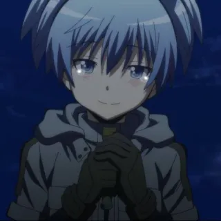 🦕 Nagisa Shiota Assassination Classroom anime, manga, boy, smile, nagisa shiota, assassination classroom, character telegram sticker