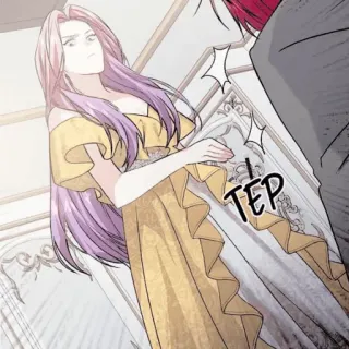✨ TEP femme, robe, animé, manga, féminin, robe de soirée telegram sticker