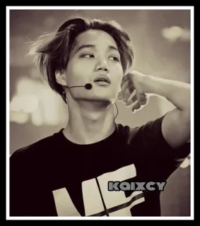 😒 KAIXCY person, male, portrait, idol, singer telegram sticker