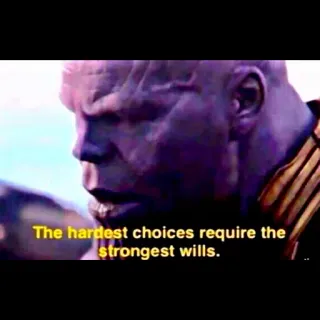 Thanos  by @Thanos_memes telegram stickers