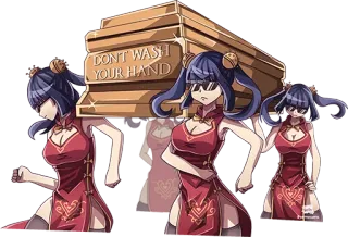💃 DON'T WASH YOUR HAND Coffin Dance, Meme, Coronavirus, Plaga, Sátira telegram sticker