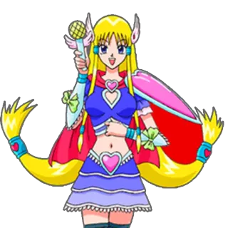 🎉 Anime, Kartun, Idol, Gadis, Mikrofon, Penyanyi telegram sticker