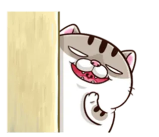 😏 Katze, Aufkleber, Tier, Cartoon, süß whatsapp sticker