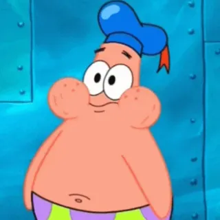 🔐 Patrick Star SpongeBob SquarePants Patrick Star, SpongeBob SquarePants, cartoon character, funny, animated, nickelodeon telegram sticker