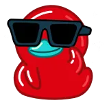 Red Duck :: @Stickers_Chaos telegram stickers