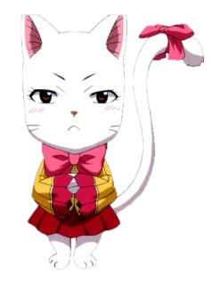 💁 Lisanna Strauss Fairy Tail Anime, Fairy Tail, Lisanna Strauss, Gato telegram sticker