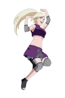 😄 Ino Yamanaka Naruto Anime, Naruto, Ino Yamanaka, Fan art, Karakter wanita telegram sticker