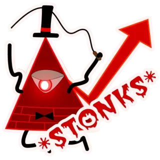 📈 *STONKS* Stonks, Meme, Finanza, Soldi, Trading, Borsa telegram sticker
