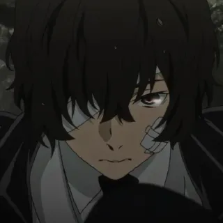 🥀 Osamu Dazai Bungou Stray Dogs anime, bandages, osamu dazai, bungou stray dogs, character telegram sticker