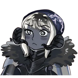 Демоны и ведьмы @Nyasticks telegram stickers