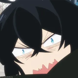 💎 Anime, Wütend, Ausdruck, Cartoon telegram sticker