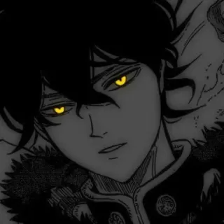 🥵 Yuno Black Clover anime, manga, black clover, yuno, wizard king, magic knight telegram sticker