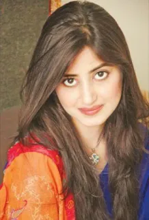 🙁 portrait, woman, actress, sajal ali telegram sticker