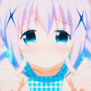 🦋 Anime, Dễ thương, Cô gái, Hoạt hình, Nhân vật telegram sticker