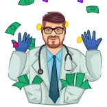 Уже не доктор @mcoin4 telegram stickers