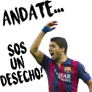 😠 QATAR AIRWAYS calcio, sport, atleta, calcio, FC Barcelona telegram sticker