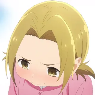 ✏️ Anime, Desenho animado, Garota, Fofo, Expressão telegram sticker