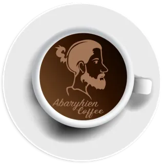 👤 Abaryhien Coffee coffee, drink, beverage, cafe, cup, latte telegram sticker