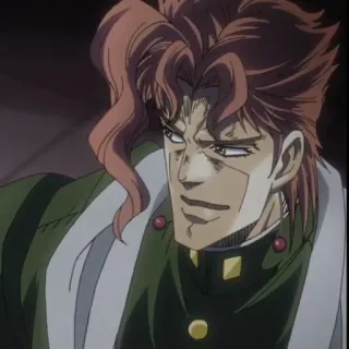 🌟 Noriaki Kakyoin JoJo's Bizarre Adventure Anime, Jojo, Kakyoin, Noriaki Kakyoin, Personnage telegram sticker