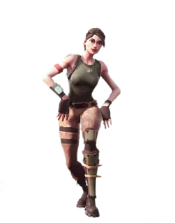👏 jeu vidéo, personnage, femme, soldat telegram sticker