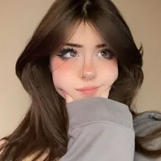 💞 mujer, chica, cara, retrato, belleza, ojos telegram sticker