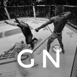 😴 Israel Adesanya UFC GN whatsapp sticker