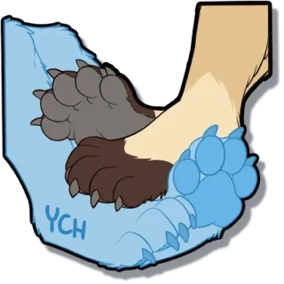 👣 YCH telegram sticker