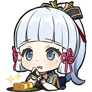 Chibi Impact | @GenshinRC whatsapp stickers