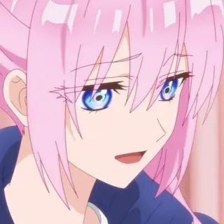 🍧 Anime, Manga, pinke Haare, Mädchen, Cartoon telegram sticker