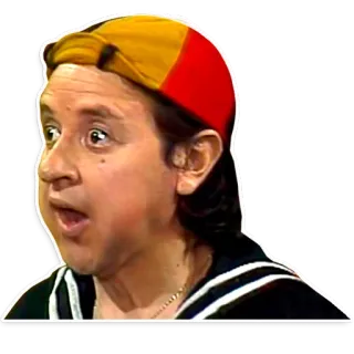 😮 Quico El Chavo del Ocho televisão, comédia, mexicano, criança, desenho animado whatsapp sticker