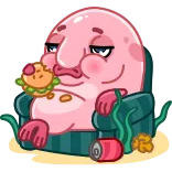 Blobfish telegram stickers