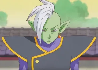 😶 Zamasu Dragon Ball zamasu, dragon ball, anime, hijau, karakter, penjahat telegram sticker