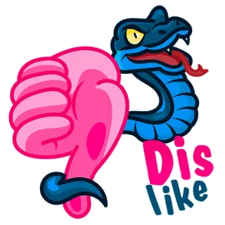 Blue_Snake telegram stickers