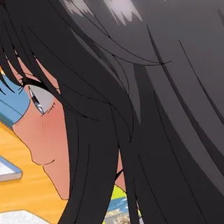 😊 Miko Yotsuya Mieruko-chan telegram sticker