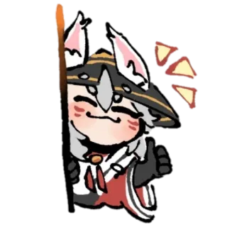 👍 Anime, Dibujos animados, Personaje, Sticker, Lindo, Divertido telegram sticker