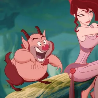 👌 Philocetes and Megara Hercules telegram sticker