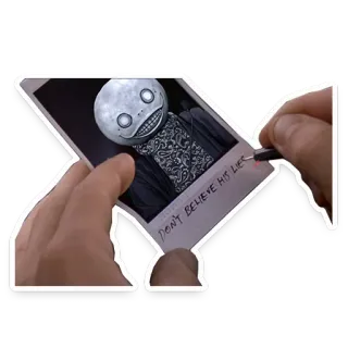 Yoko Taro telegram stickers