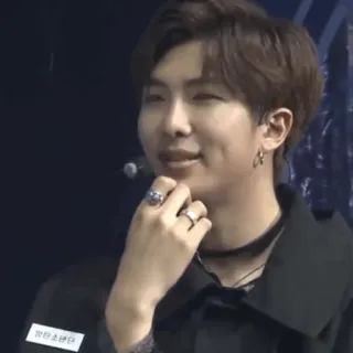 🐚 RM 방탄소년단 kpop, bts, rm, musica, idol, coreano telegram sticker