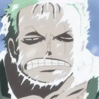 🏴‍☠️ Zoro One Piece Зоро, One Piece, Аниме, Манга, Персонаж, Пират telegram sticker