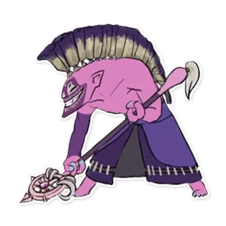 😁 Fantasy, Monstre, Personnage, Créature, Art, Sticker telegram sticker