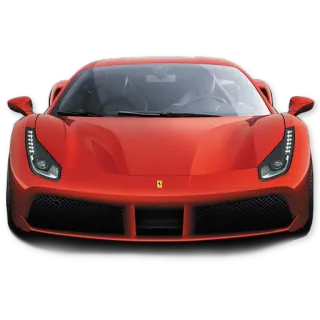 🚗 Auto, Fahrzeug, rot, Transport, Automobil, Sportwagen telegram sticker