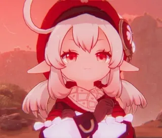 🤠 Klee Genshin Impact Anime, Klee, Genshin Impact, Videogioco, Carino telegram sticker