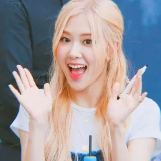 🍨 Rose Rosa, K-Pop, Blackpink, Cantora, Ídolo, Celebridade, Mulher telegram sticker