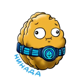 😶 нинада Dibujo animado, Nuez, Plants vs Zombies, Juego, Pegatina whatsapp sticker