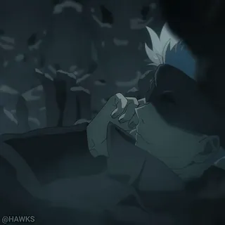 😏 Hawks Anime, Asas, Herói, Mangá, My Hero Academia telegram sticker