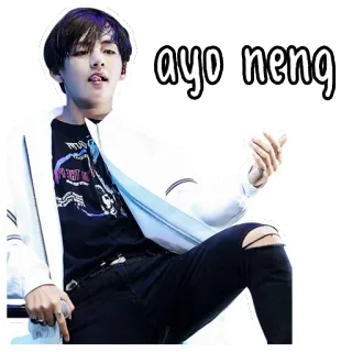 💞 ayo neng Pop, Muzyka, K-Pop, Piosenkarz, Artysta telegram sticker