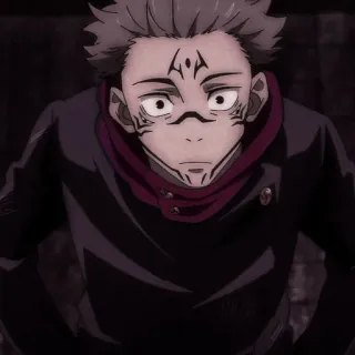 👹 Yuji Itadori Jujutsu Kaisen Anime, Manga, Charakter, Yuji Itadori, Jujutsu Kaisen whatsapp sticker