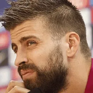 ❤️ Gerard Piqué soccer, football, athlete, soccer player, man telegram sticker